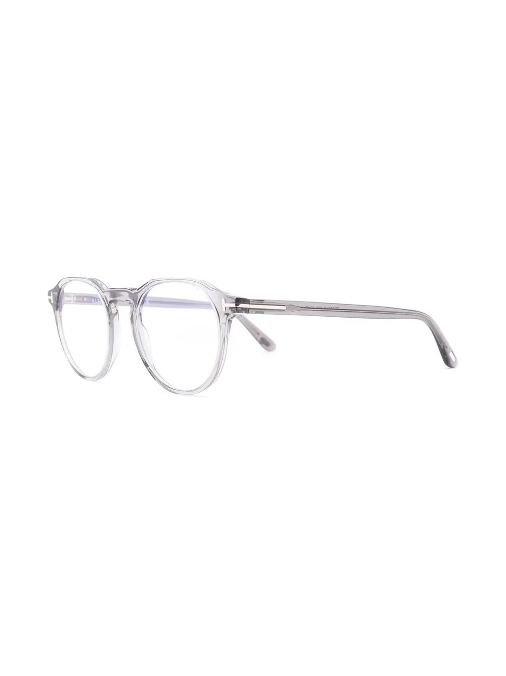 TOM FORD Eyewear Bril met rond montuur - Grijs