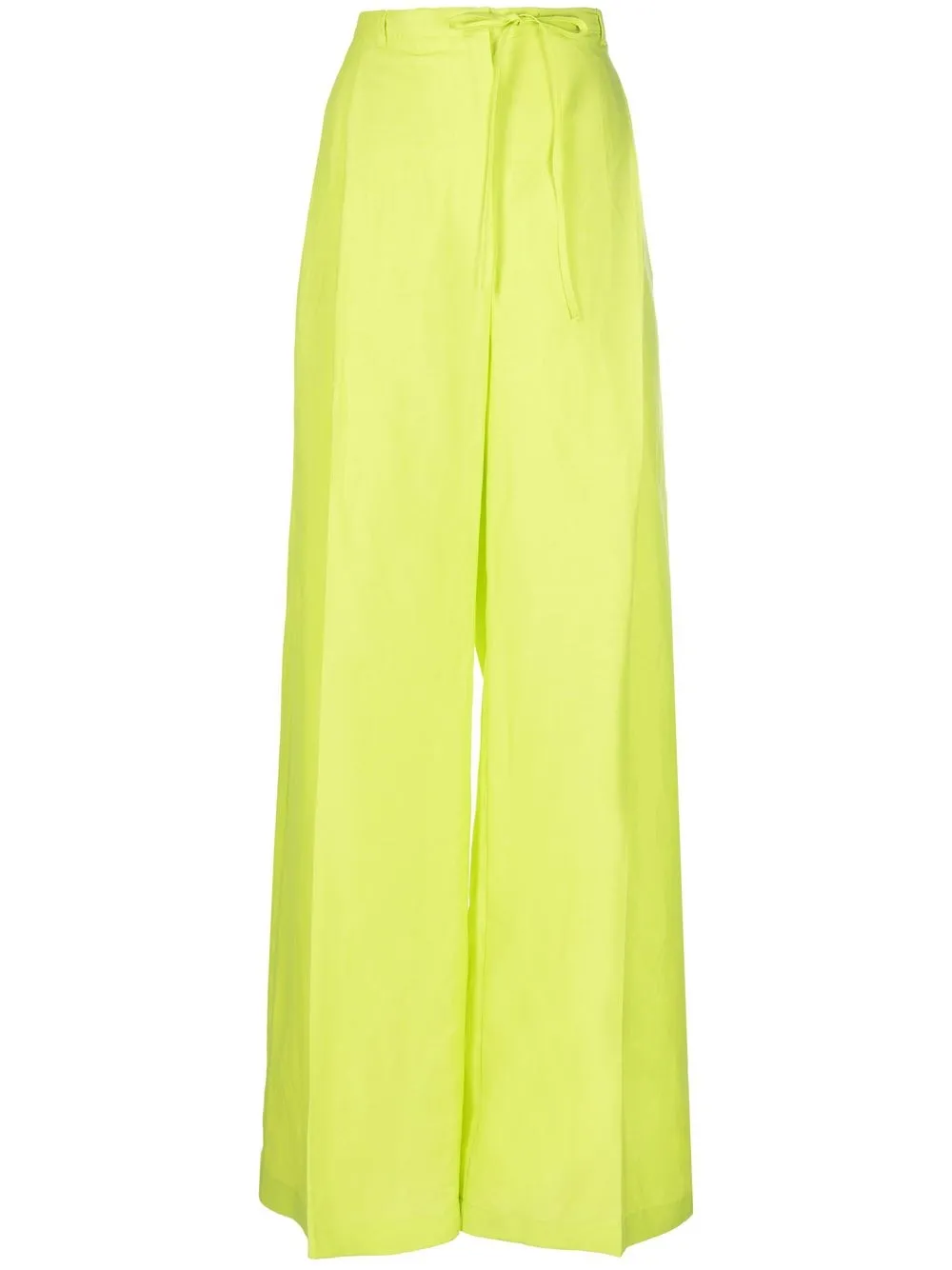 

Christian Wijnants wide-leg high-waisted trousers - Green