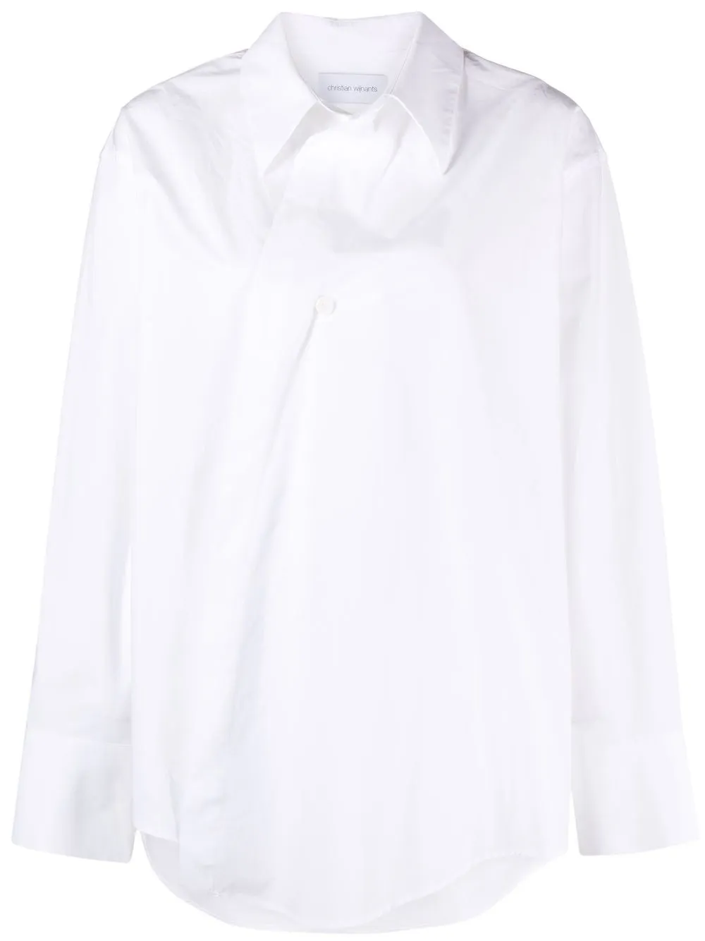

Christian Wijnants Thika long-sleeve shirt - White