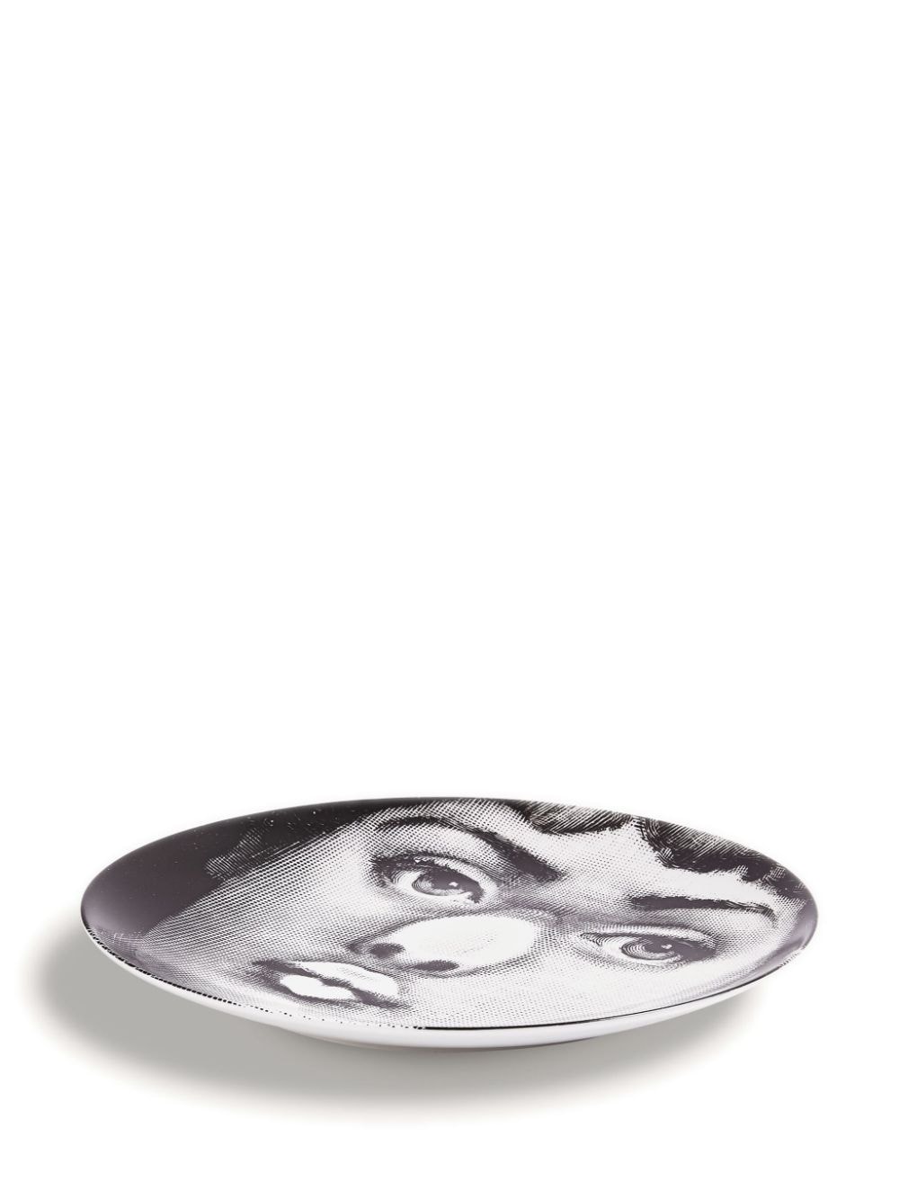 Fornasetti Tema e Variazioni n.254 wall plate - Zwart