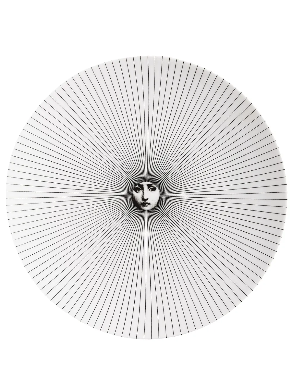 Fornasetti Piatto da parete Tema e Variazioni n.320 | bianco | Image 1