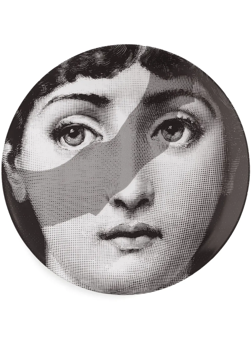 Fornasetti Tema e Variazioni n.134 Wandteller | Schwarz | Image 1