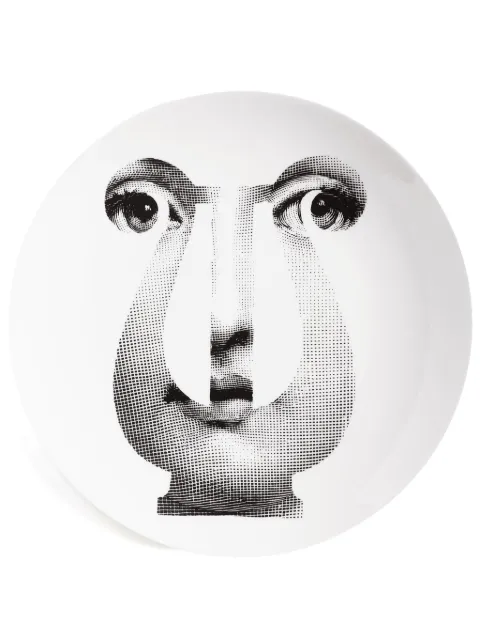 Fornasetti Tema E Variazioni porcelain plate (26cm)