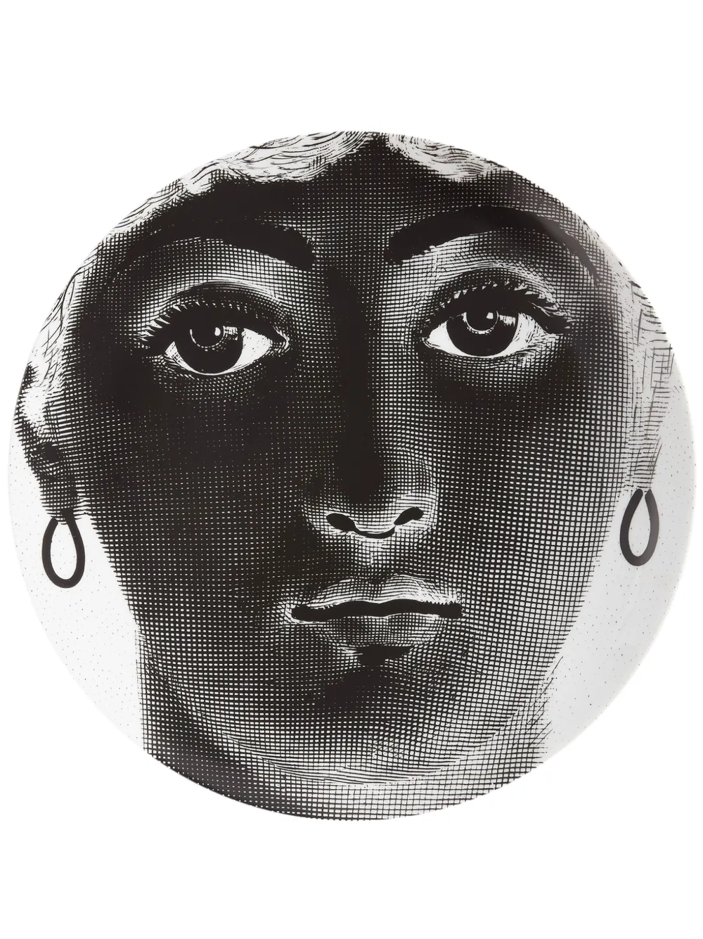 Fornasetti Tema e Variazioni Teller 26cm | Weiß | Image 1