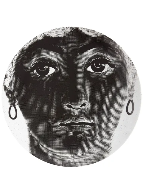 Fornasetti Tema E Variazioni porcelain plate (26cm)
