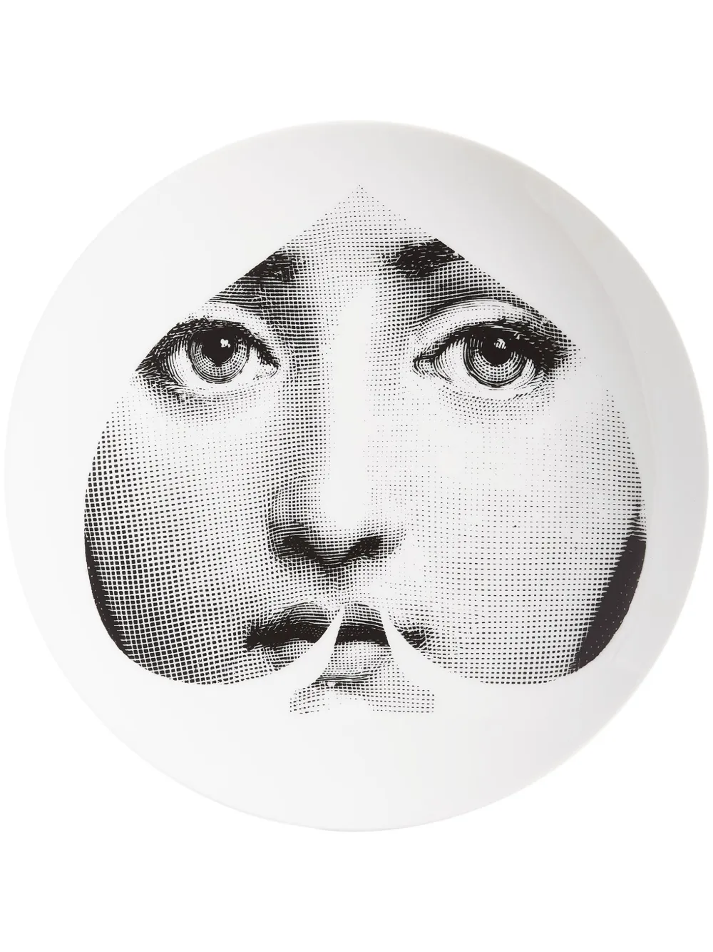 Fornasetti Tema e Variazioni Teller 26cm | Weiß | Image 1