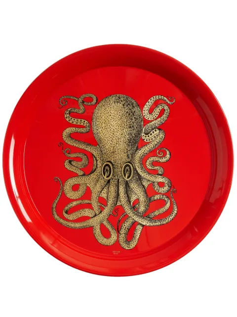 Fornasetti Polipo hand-painted tray (60cm)