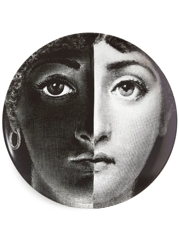 Fornasetti セット Fornasetti Tema e Variazioni 222 プレート 26cm | ホワイト
