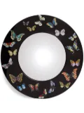 Fornasetti Farfalle hand-painted mirror - Black