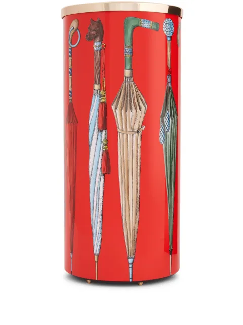 Fornasetti Ombrelli e Bastoni graphic-print umbrella stand