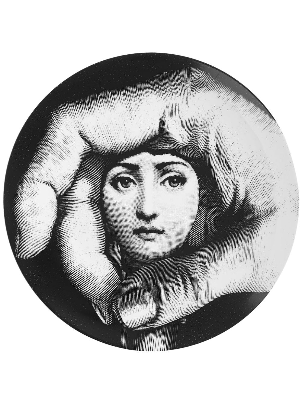 Fornasetti Tema e Variazioni n.219 Wall Plate | Black | FARFETCH