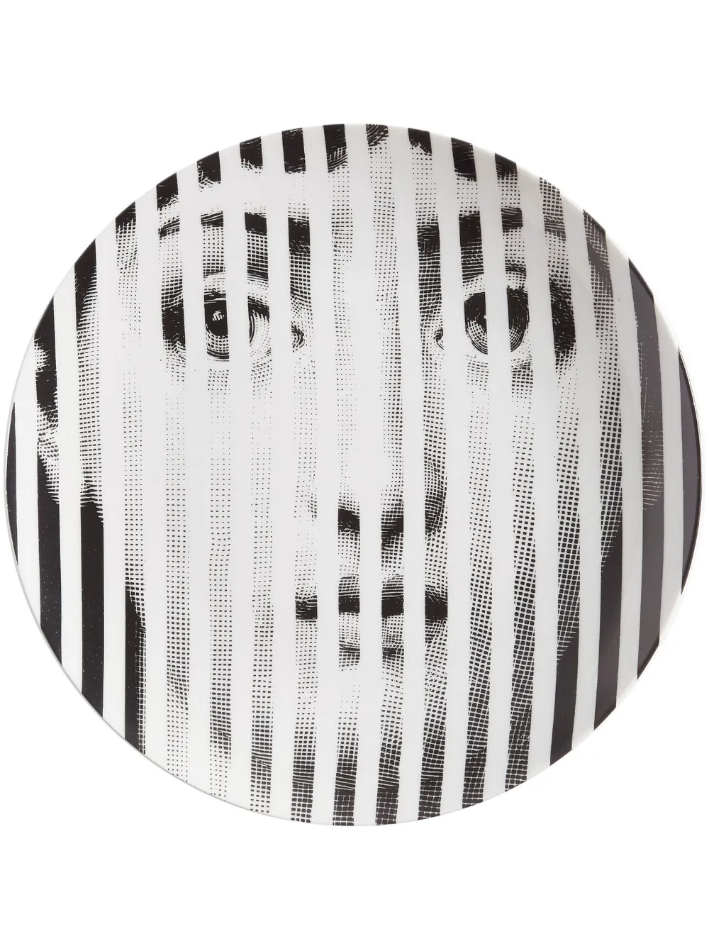 Fornasetti Tema e Variazioni N.34 Wandteller | Weiß | Image 1
