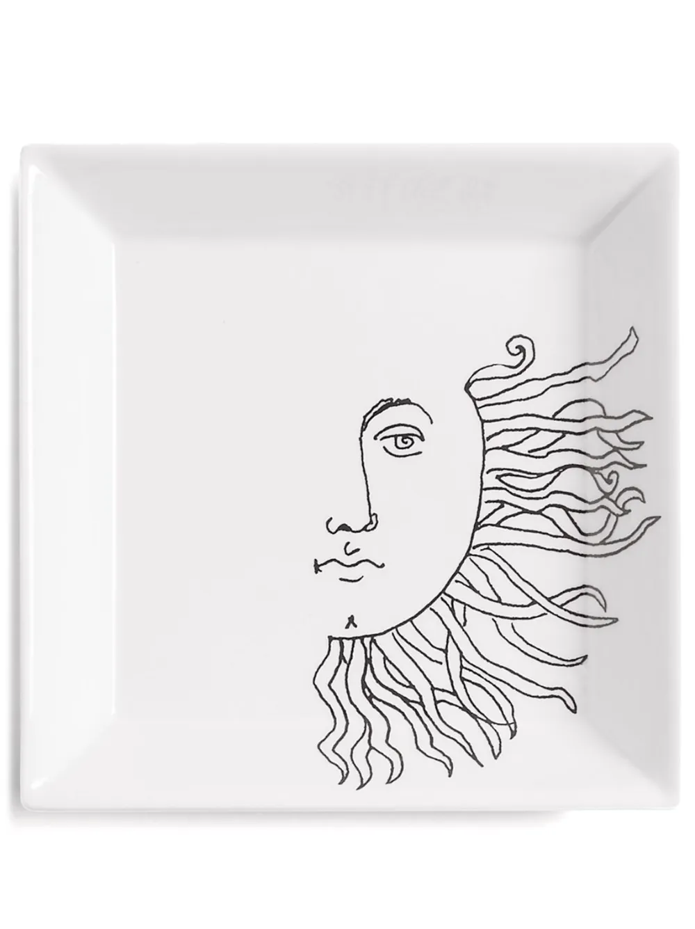 Fornasetti plato Solitario | blanco | Image 1