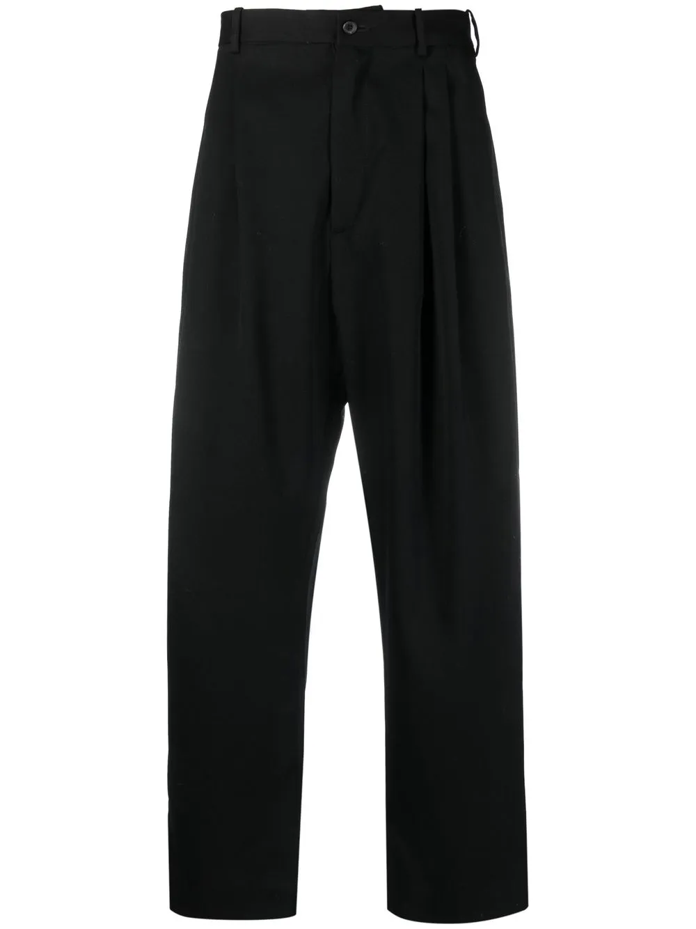 

Ann Demeulemeester 6-Pleat tailored trousers - Black
