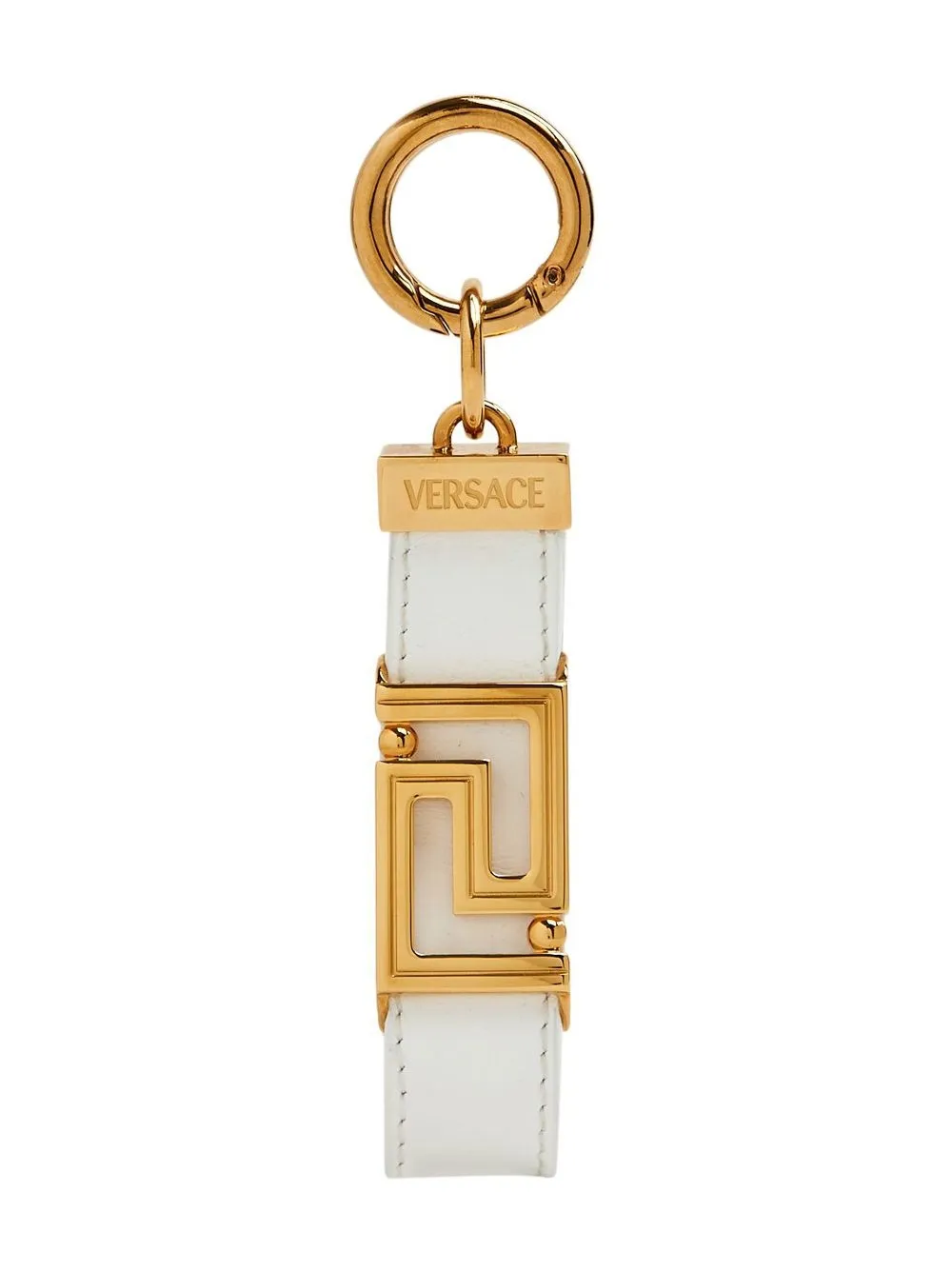 

Versace Greca Goddess keyring - White