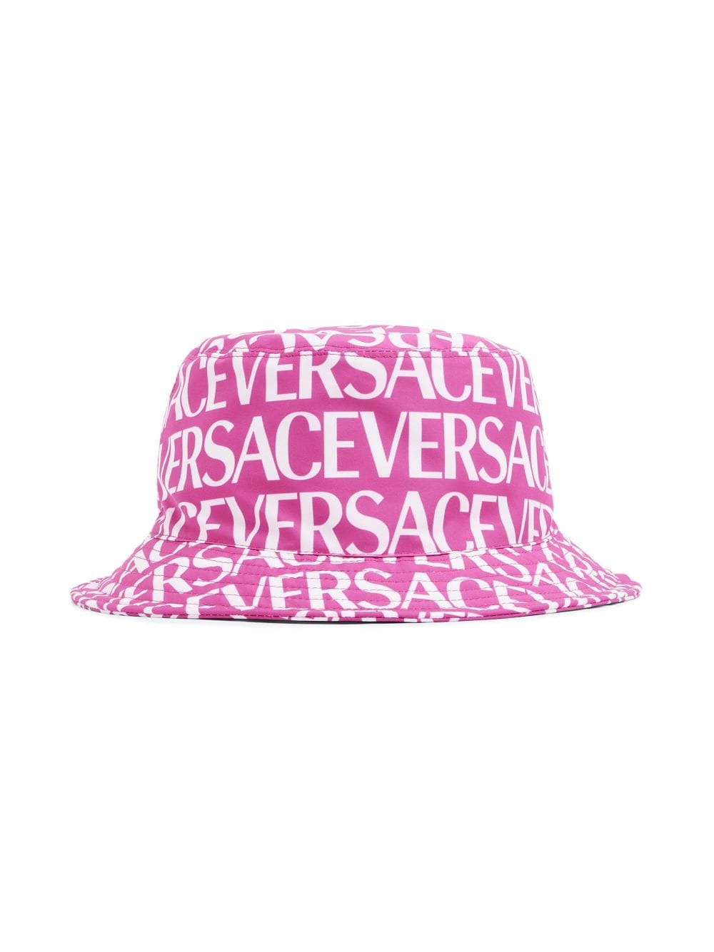 Versace Vissershoed met logoprint - Roze