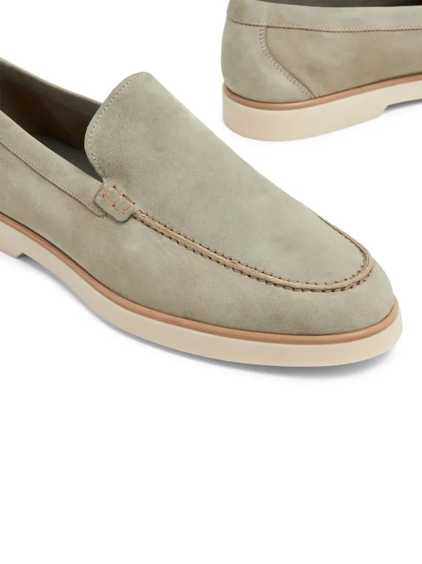 Magnanni Beignet Suede Loafers | Neutrals | FARFETCH