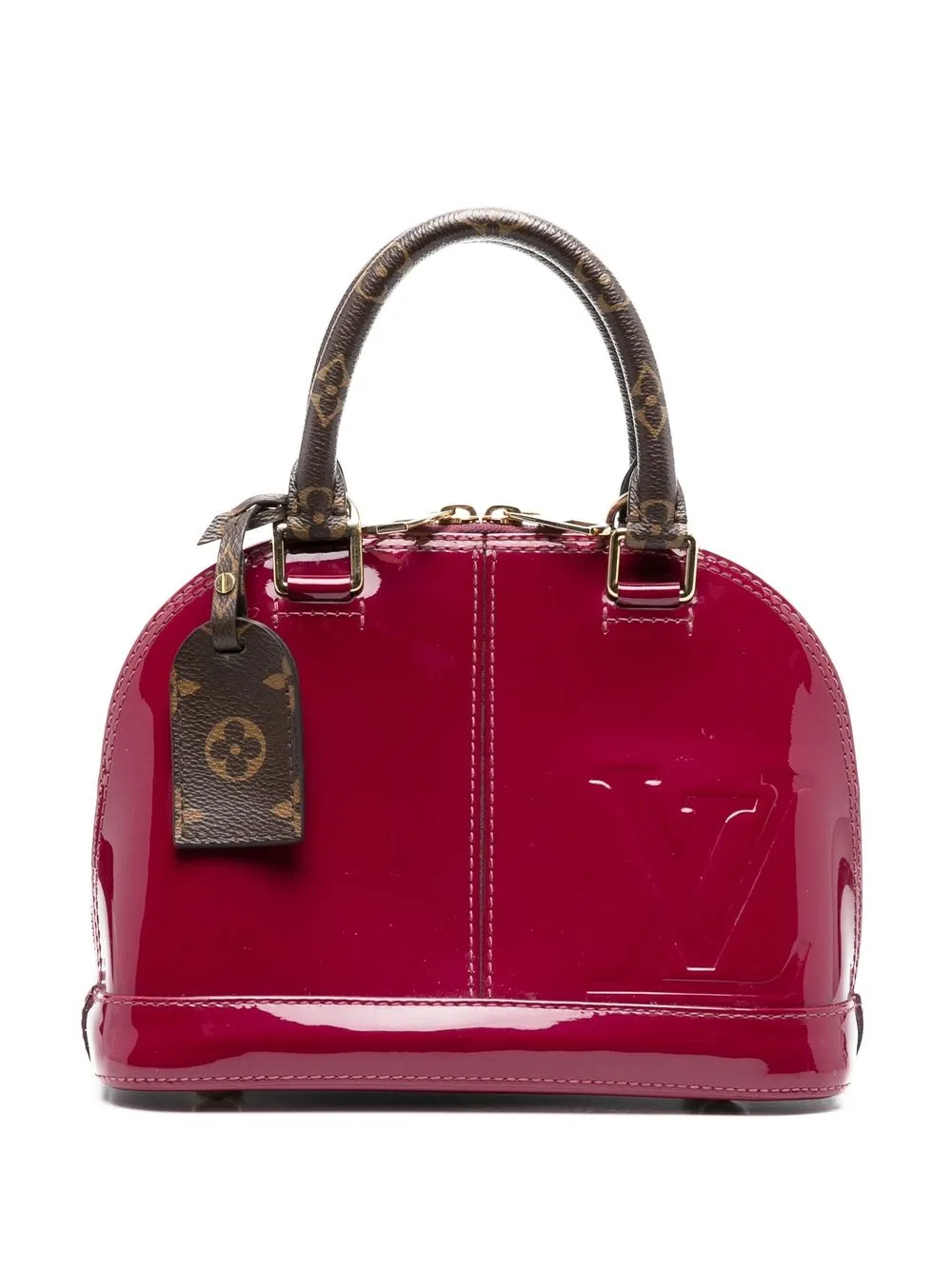 

Louis Vuitton 2018 pre-owned Vernis Lisse Alma BB handbag - Purple