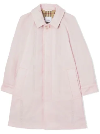 burberry abrigo rosa