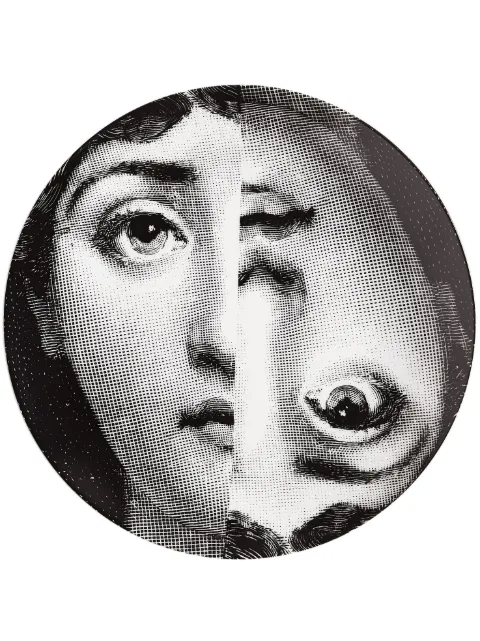 Fornasetti plato de pared Tema e Variazioni n.57 de 26cm