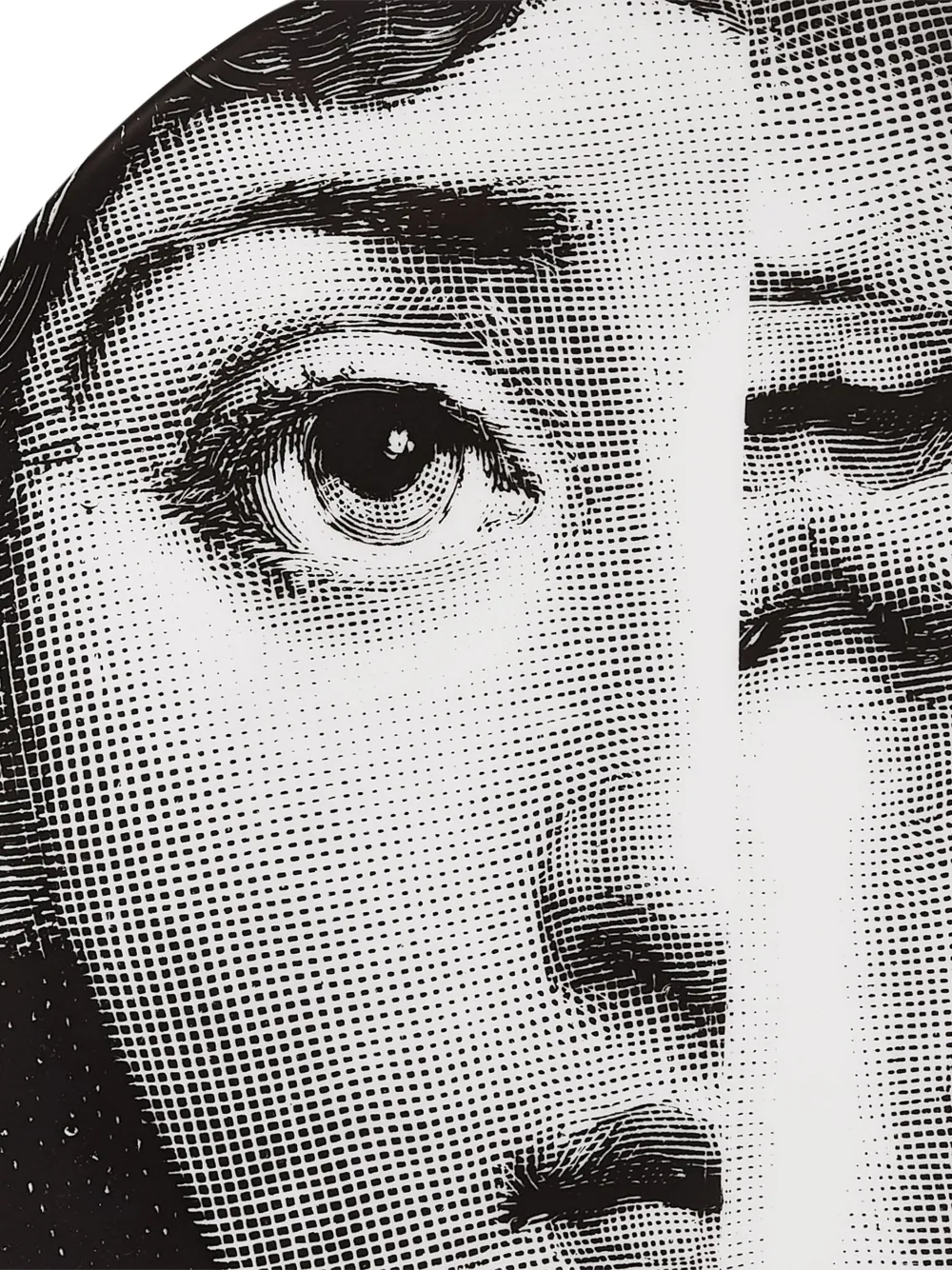 Fornasetti Wall Plate Tema E Variazioni N.57 In Bia
