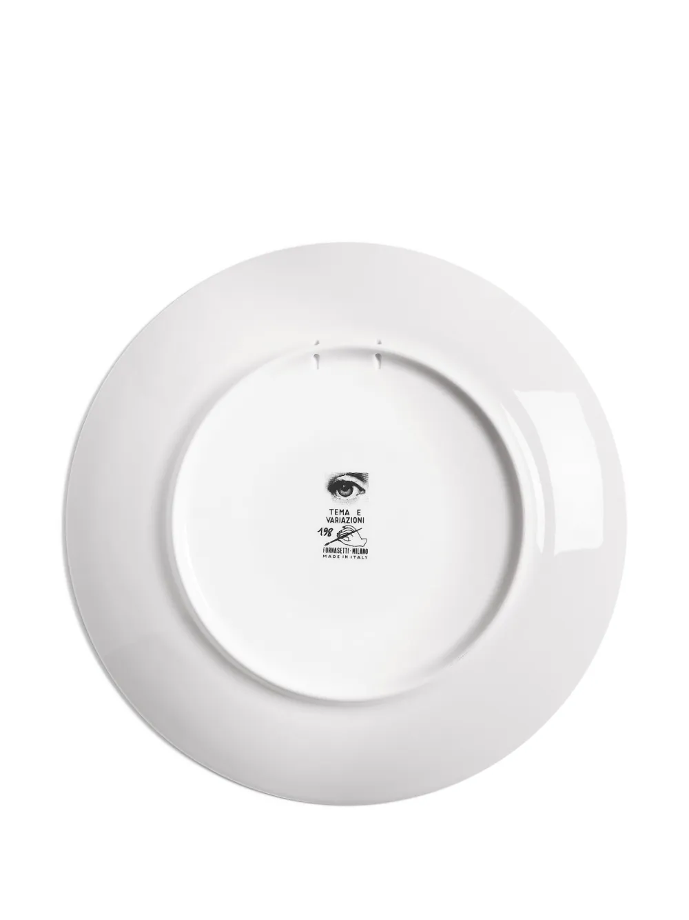 Fornasetti Wall Plate Tema E Variazioni N.198 In Bia