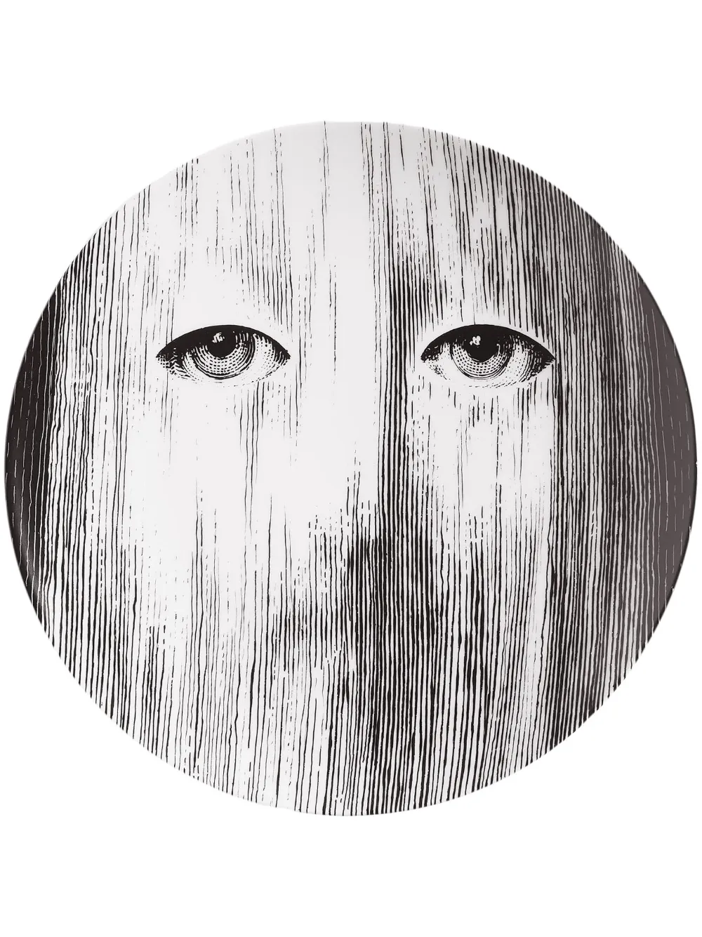 Fornasetti Tema e Variazioni N.176 Wandteller | Weiß | Image 1