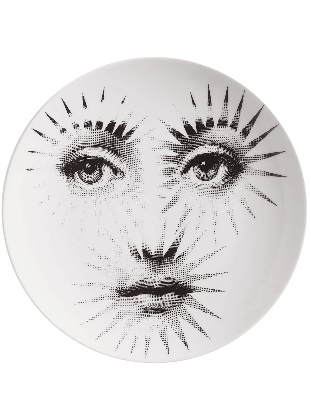 Fornasetti Tema e Variazioni n.132 ウォールプレート - ホワイト Fornasetti Tema e Variazioni n.132 ウォールプレート - ホワイト