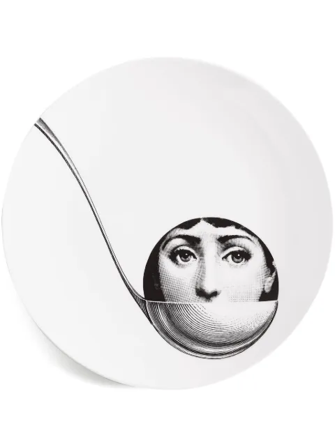 Fornasetti Tema e Variazioni N.162 hand-decorated wall plate