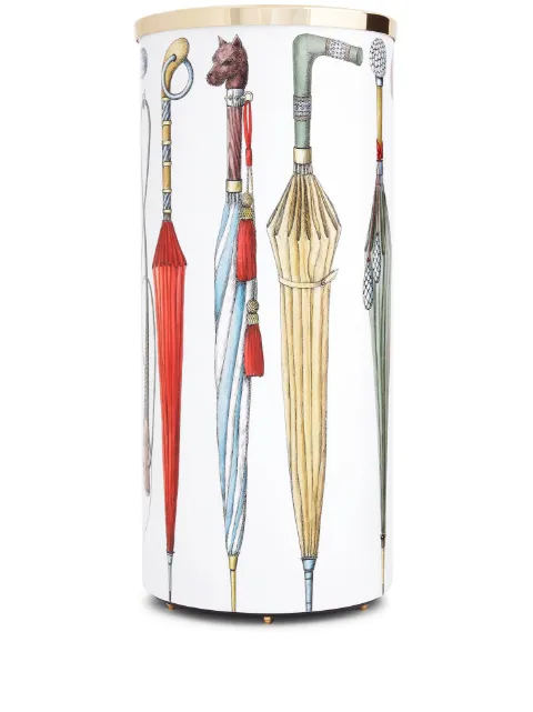 Fornasetti Ombrelli e Bastoni graphic-print umbrella stand