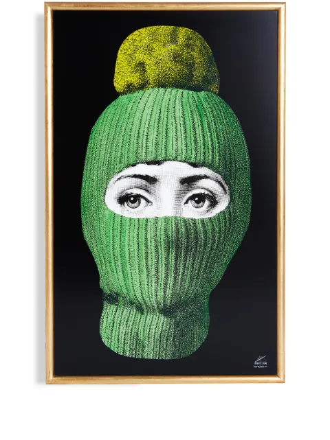 Fornasetti Lux Gstaad hand-decorated panel