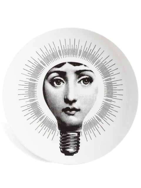 Fornasetti Tema e Variazioni N.83 hand-painted wall plate