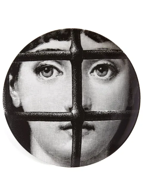Fornasetti Tema e Variazioni N.121 hand-painted wall plate