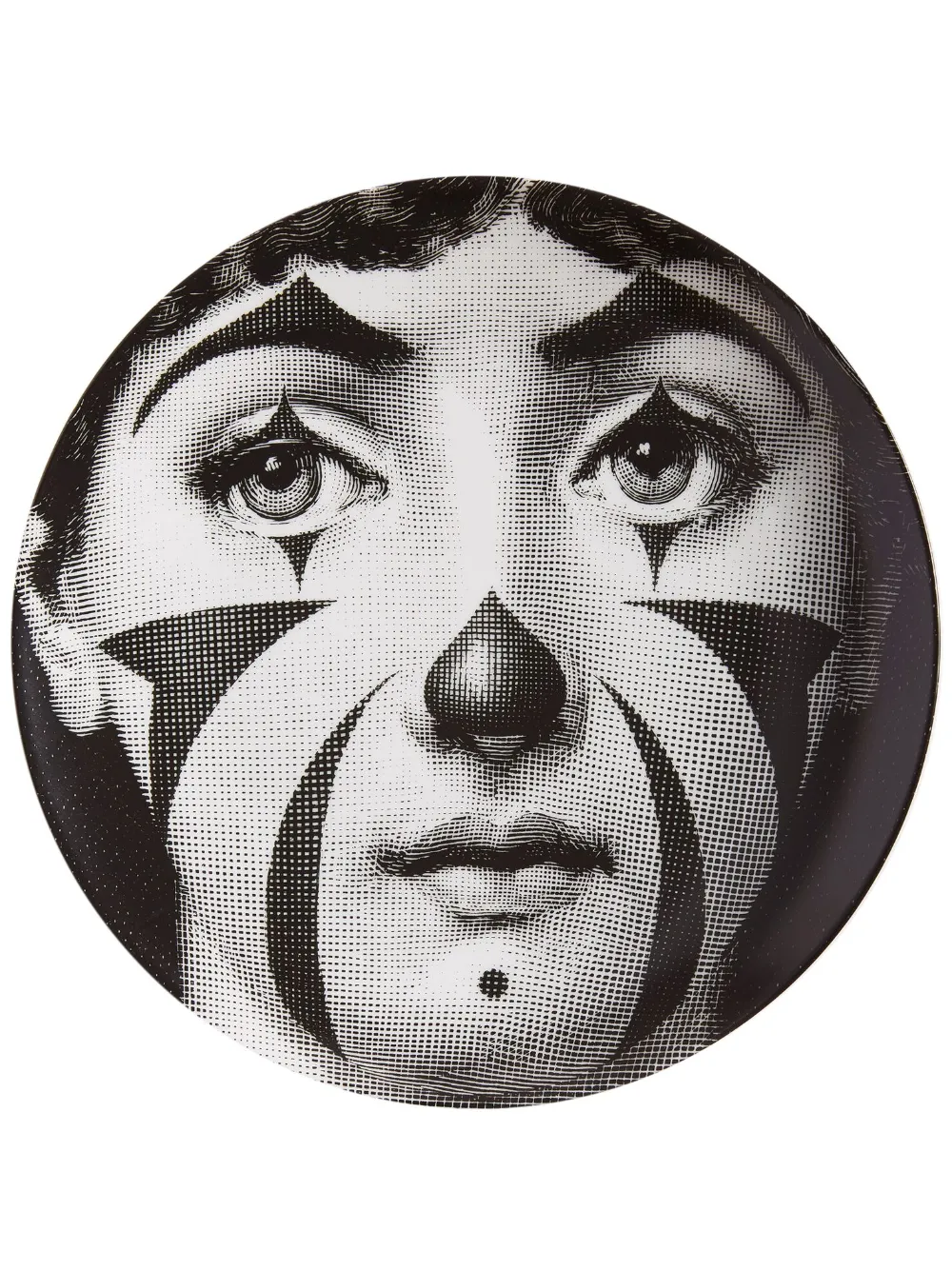 Fornasetti Tema e Variazioni N.122 Wandteller | Schwarz | Image 1