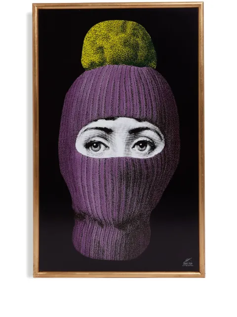 Fornasetti Lux Gstaad graphic-print panel