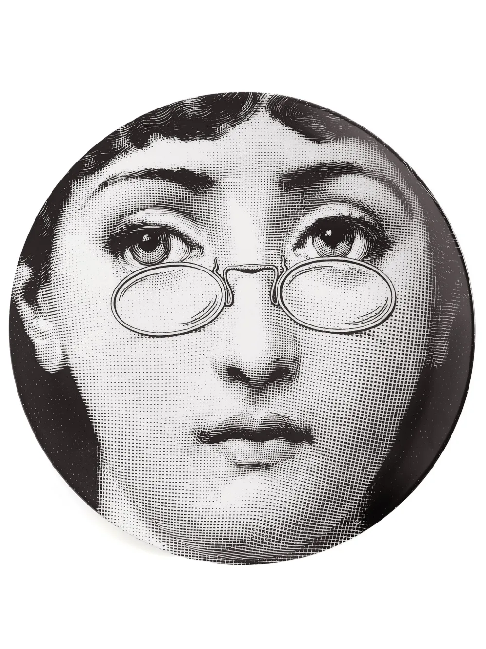 Fornasetti Tema e Variazioni n.155 Wandteller | Weiß | Image 1