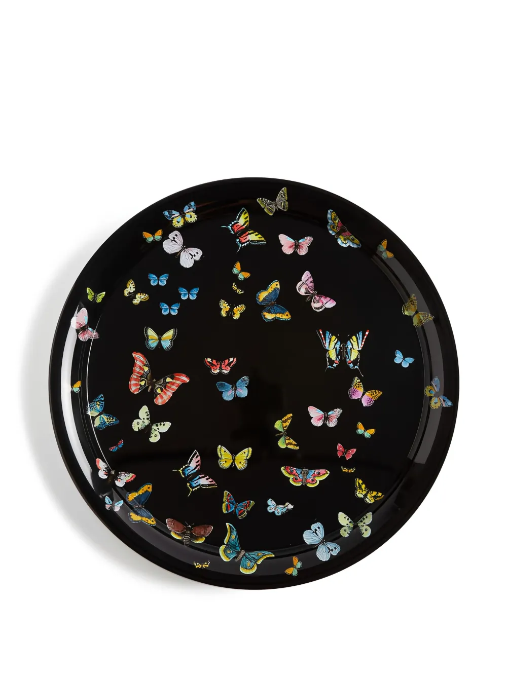 Fornasetti Farfalle lacquered tray | Decorative Trays & Plates | Image 2