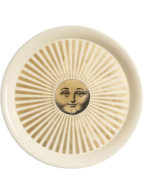 Fornasetti Sole Raggiante hand-decorated tray