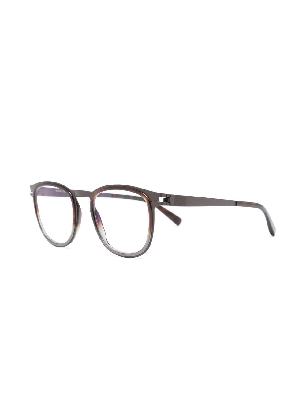 Shop Mykita Cantara Square-frame Eyeglasses In Brown