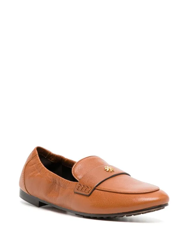Tory Burch Ballet レザーローファー | ブラウン | FARFETCH JP