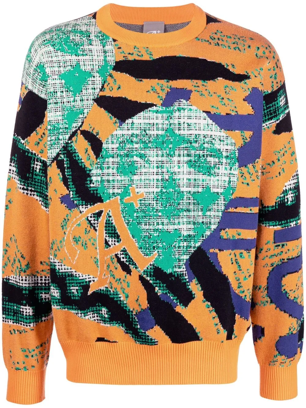 

Perks And Mini Congee knitted jumper - Orange