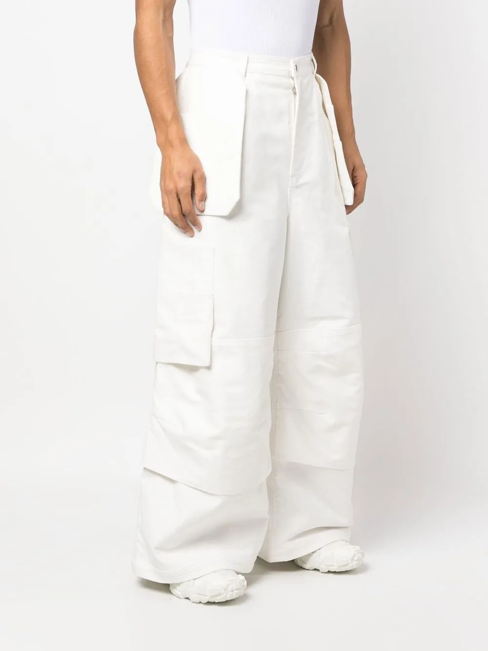 Hed Mayner wide-leg Cargo Trousers - Farfetch