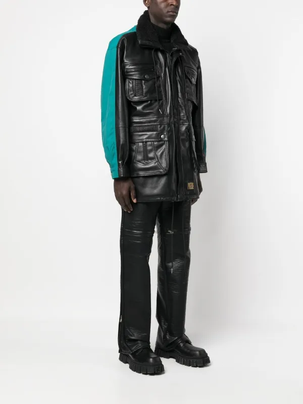 Martine rose outlet leather jacket