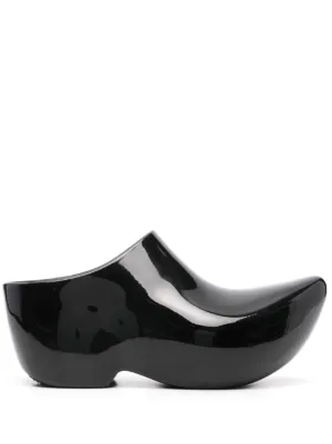 Balenciaga Cagole 80mm Pointed Mules | Black | FARFETCH