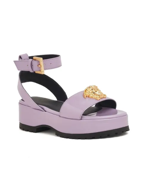 Versace Kids sandales plateforme à motif Medusa