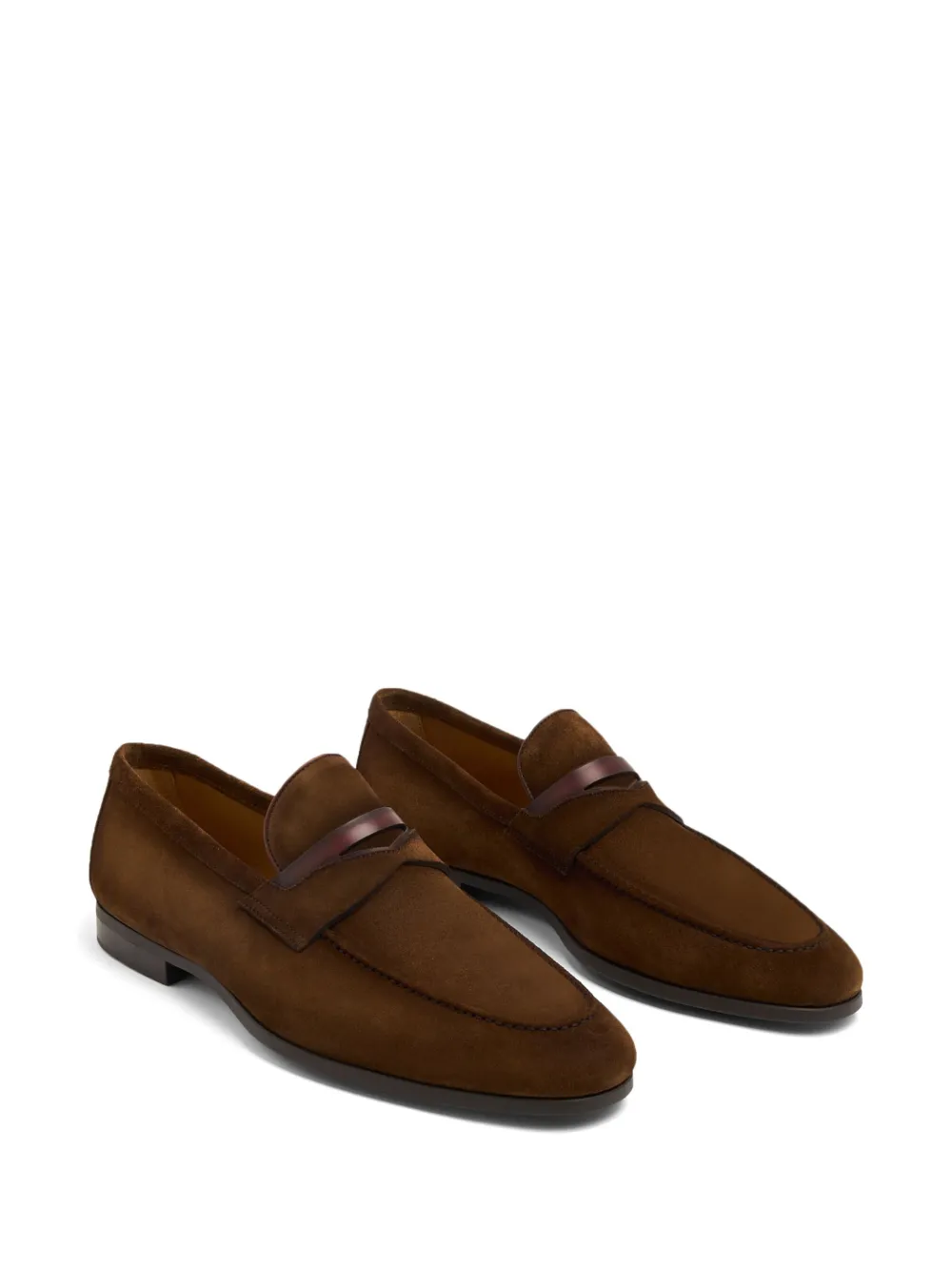 Magnanni Suède loafers - Bruin