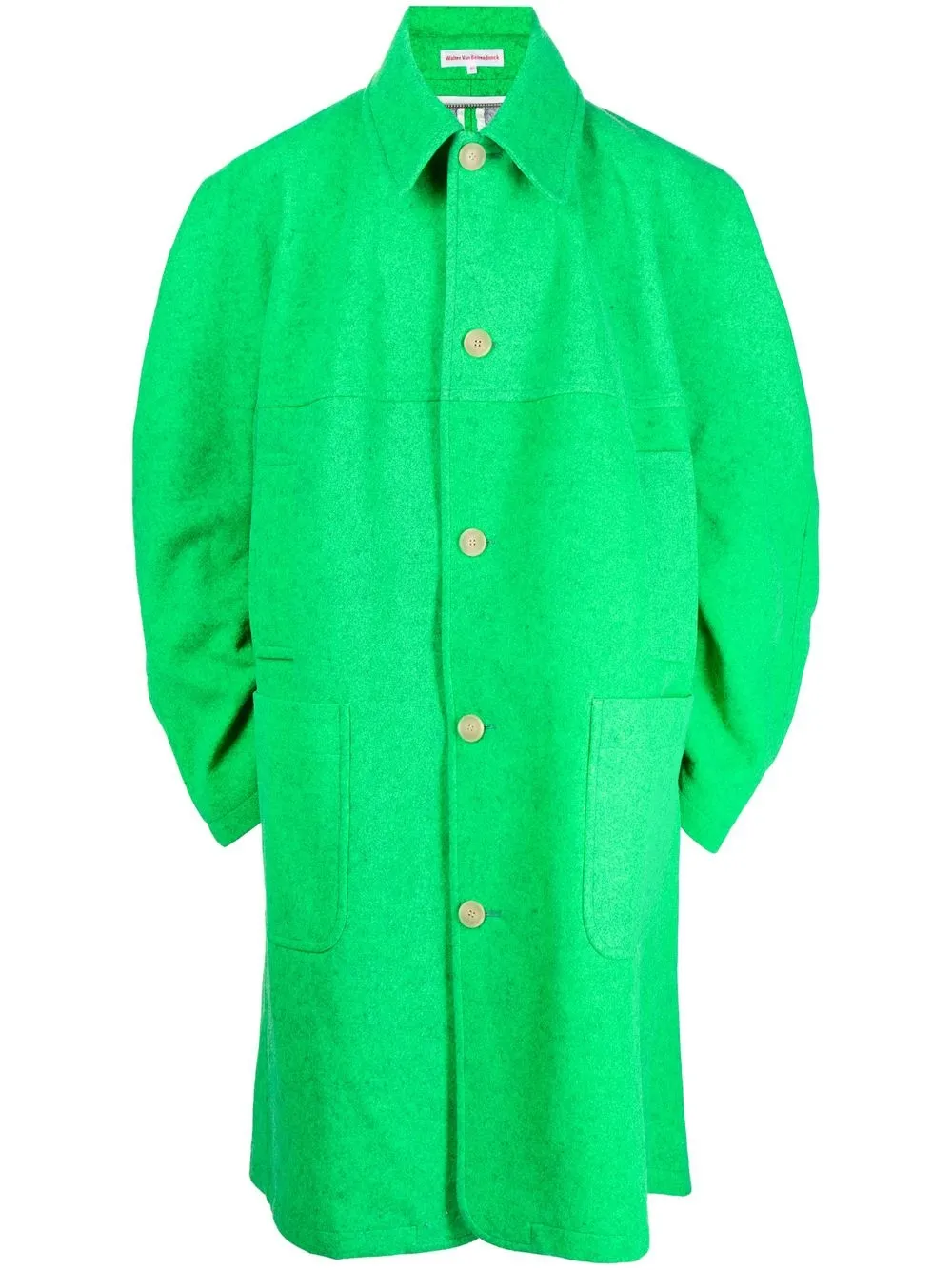 

Walter Van Beirendonck Superb Bird of Paradise coat - Green