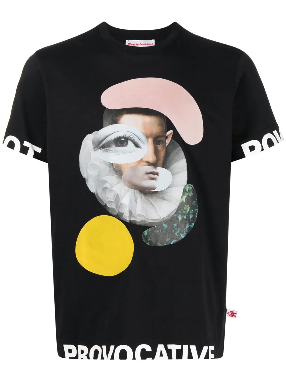 

Walter Van Beirendonck graphic-print short-sleeve T-shirt - Black