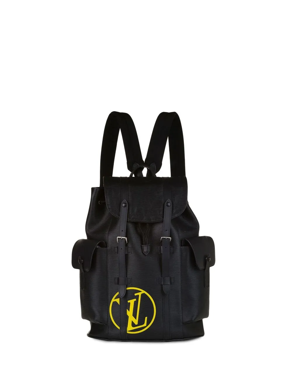 

Louis Vuitton pre-owned Épi Christopher Initials backpack - Black