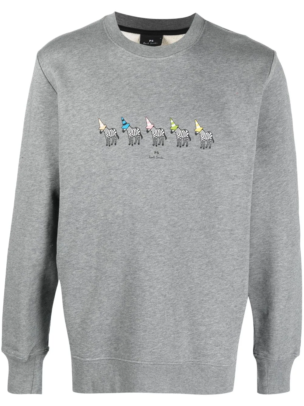 

PS Paul Smith sudadera con estampado gráfico - Gris